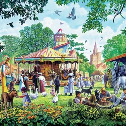 Пазл: Сельская ярмарка