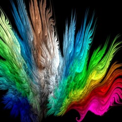 Пазл: Веерный фрактал