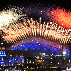 Пазл: Церемония открытия Сочи2014