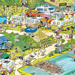 Пазл: Кемпинг