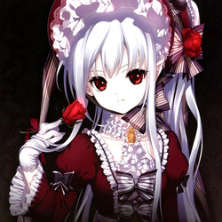 Пазл: Красная роза