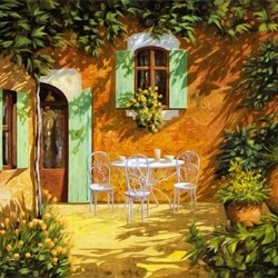 Пазл: Солнечная терраса