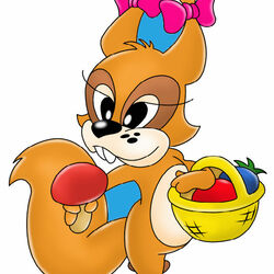 Пазл: Белочка