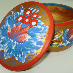 Пазл: Петриковская роспись 