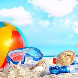 Пазл: Пляжный пейзаж