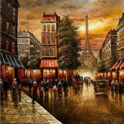 Пазл: Парижские ночи