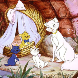 Пазл: Коты-аристократы