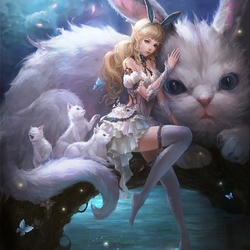 Пазл: Пушистое семейство