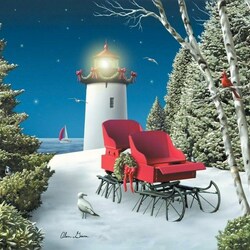 Пазл: Зимний пейзаж