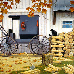 Пазл: Осенние хлопоты