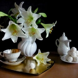 Пазл: Лилии