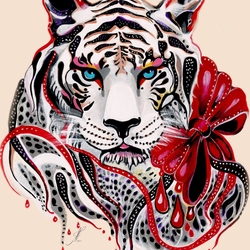 Пазл: Тигрица