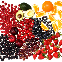 Пазл: Ягоды и фрукты