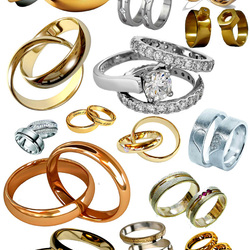 Пазл: Обручальные колечки