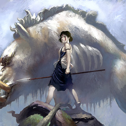 Пазл: Принцесса Мононоке