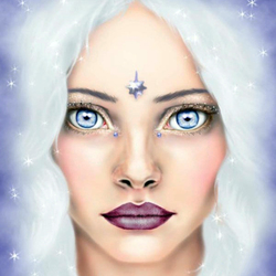 Пазл: Девушка-зима