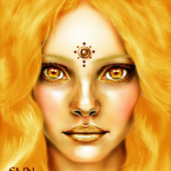 Пазл: Девушка-солнце