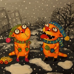 Пазл: Первый снег