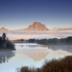 Пазл: Oxbow Bend, Вайоминг