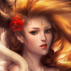 Пазл: Красивая девушка