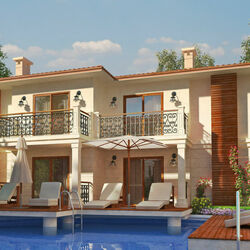 Пазл: Вилла с бассейном