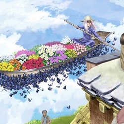 Пазл: На крыльях бабочек