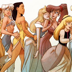 Пазл: Принцессы