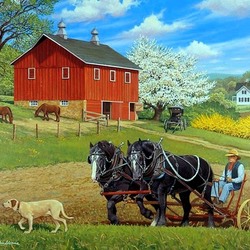 Пазл: Полевые работы