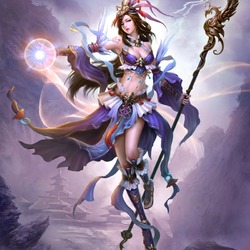 Пазл: Волшебница