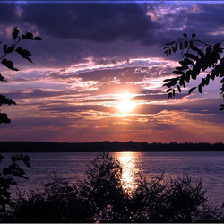 Пазл: закат