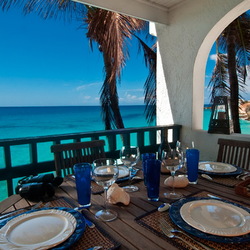 Пазл: Балкон с видом на море