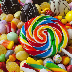 Пазл: Я люблю конфеты