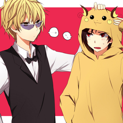 Пазл: Зайчик и Шизик