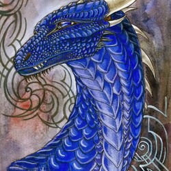 Пазл: Сапфира дракон