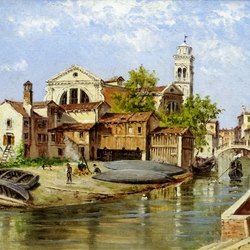 Пазл: Венецианский канал