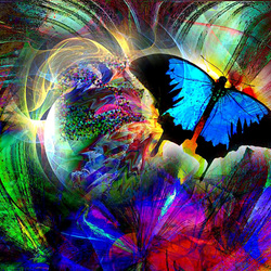 Пазл: Бабочка