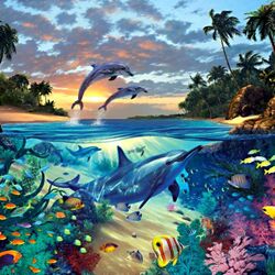 Пазл: Подводная сказка