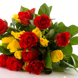 Пазл: Букет роз