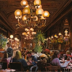 Пазл: Старинный пивной ресторанчик