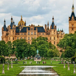 Пазл: Швери́нский замок 