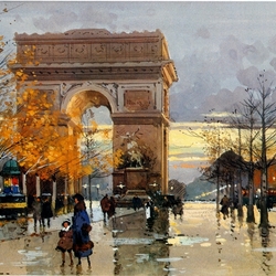 Пазл: Осень в Париже