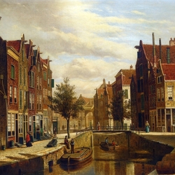 Пазл: Голландский канал