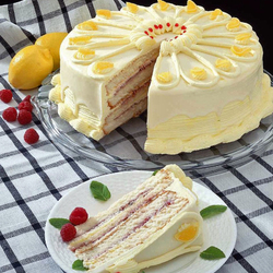Пазл: Лимонный торт