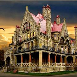 Пазл: Пряничный замок