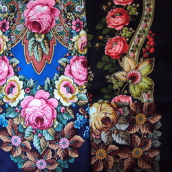 Пазл: Павловопосадские платки