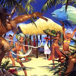 Пазл: Пляжная вечность