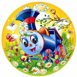 Пазл: Паровозик из Ромашково