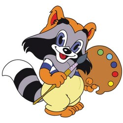 Пазл: Крошка-енот