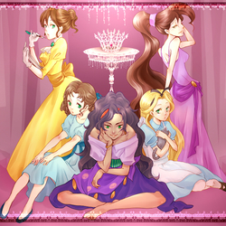 Пазл: Красавицы