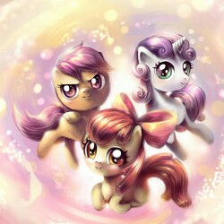 Пазл: Милые пони